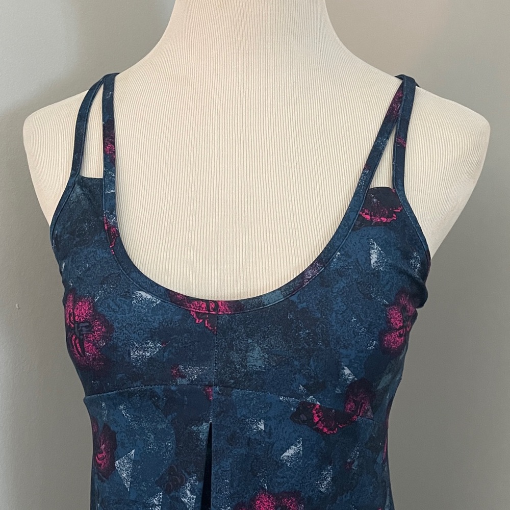 Patagonia Blue and Pink Floral Dress size small - Picture 2 of 7